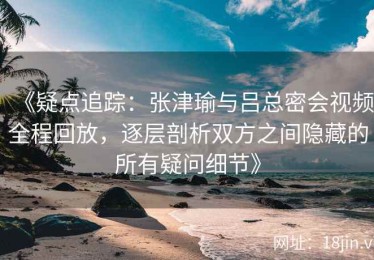 《疑点追踪：张津瑜与吕总密会视频全程回放，逐层剖析双方之间隐藏的所有疑问细节》