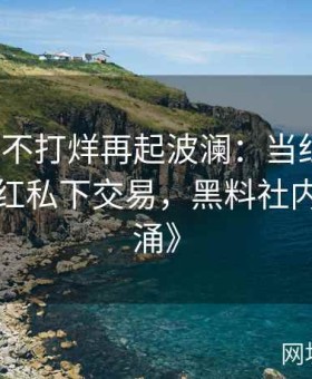 《黑料不打烊再起波澜：当红花旦与过气网红私下交易，黑料社内暗流汹涌》
