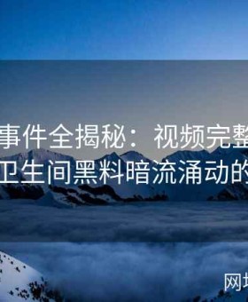 张津瑜事件全揭秘：视频完整版中吕总与卫生间黑料暗流涌动的内幕