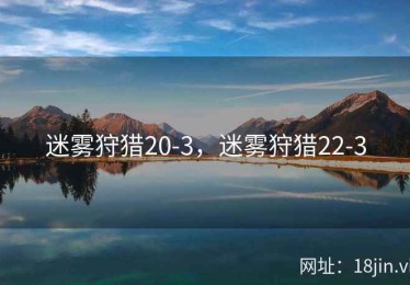 迷雾狩猎20-3，迷雾狩猎22-3