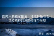 国内大赛独家报道：地域特色与现代竞技精神的深度碰撞与呈现
