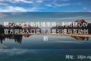 糖心vlog全新传播策略：利用糖心tv官方网站入口实现流量引爆与互动创新