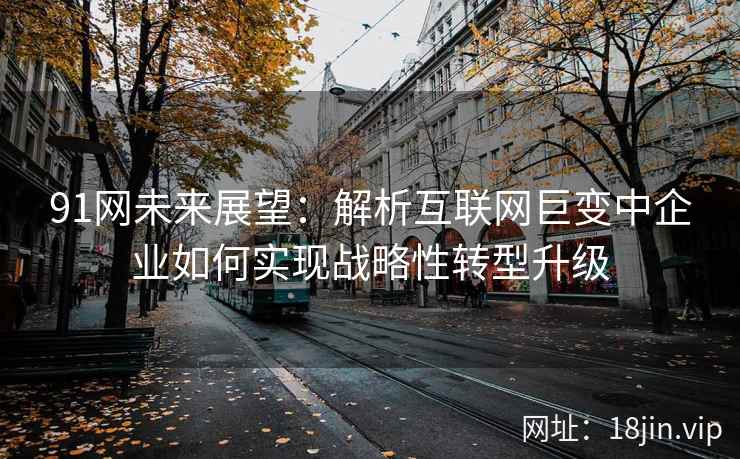 91网未来展望：解析互联网巨变中企业如何实现战略性转型升级