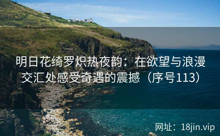 明日花绮罗炽热夜韵：在欲望与浪漫交汇处感受奇遇的震撼（序号113）