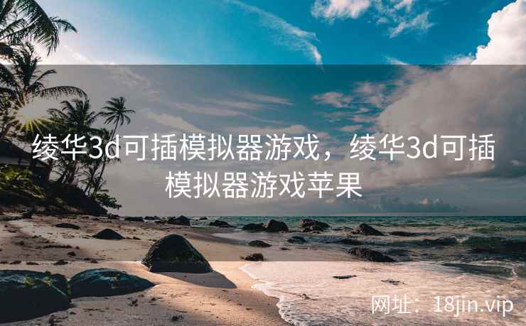 绫华3d可插模拟器游戏，绫华3d可插模拟器游戏苹果